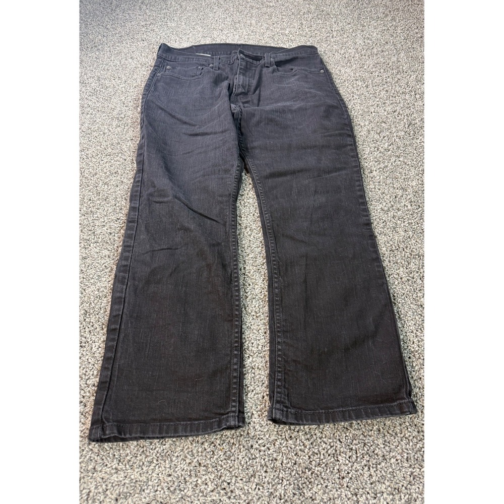Levis 559 Relaxed Straight Jeans Mens 36x30 Black